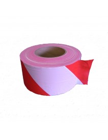 Red & White  Barrier Tape  - 500 Meters